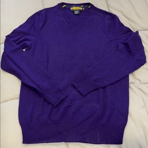 Cashmere V-neck Sweater